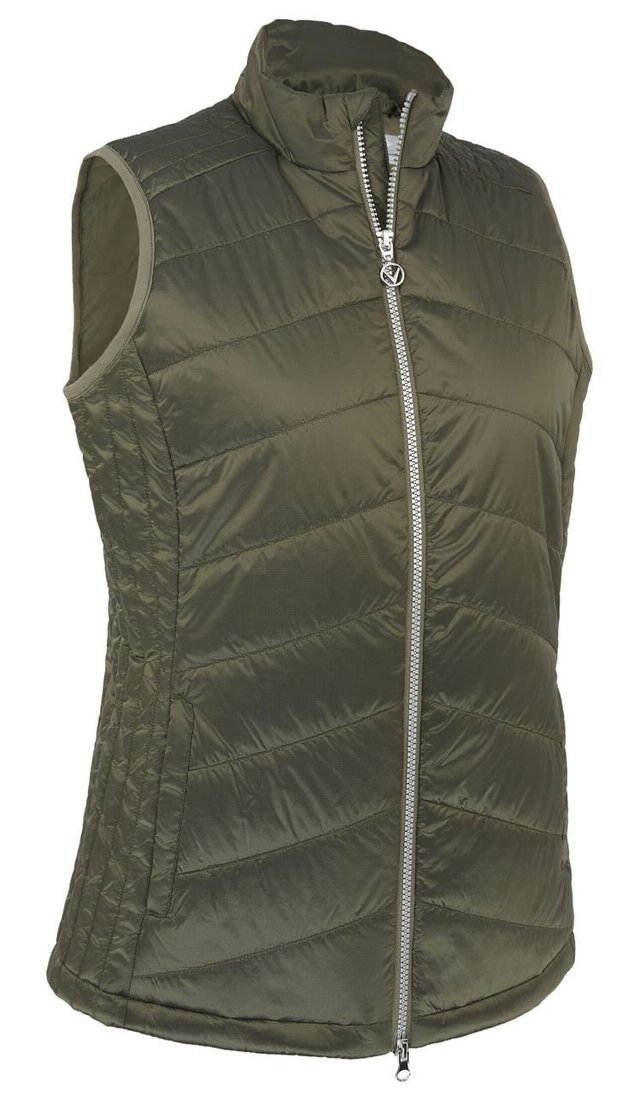 Callaway Primaloft Quilted dámská vesta, industrial green
