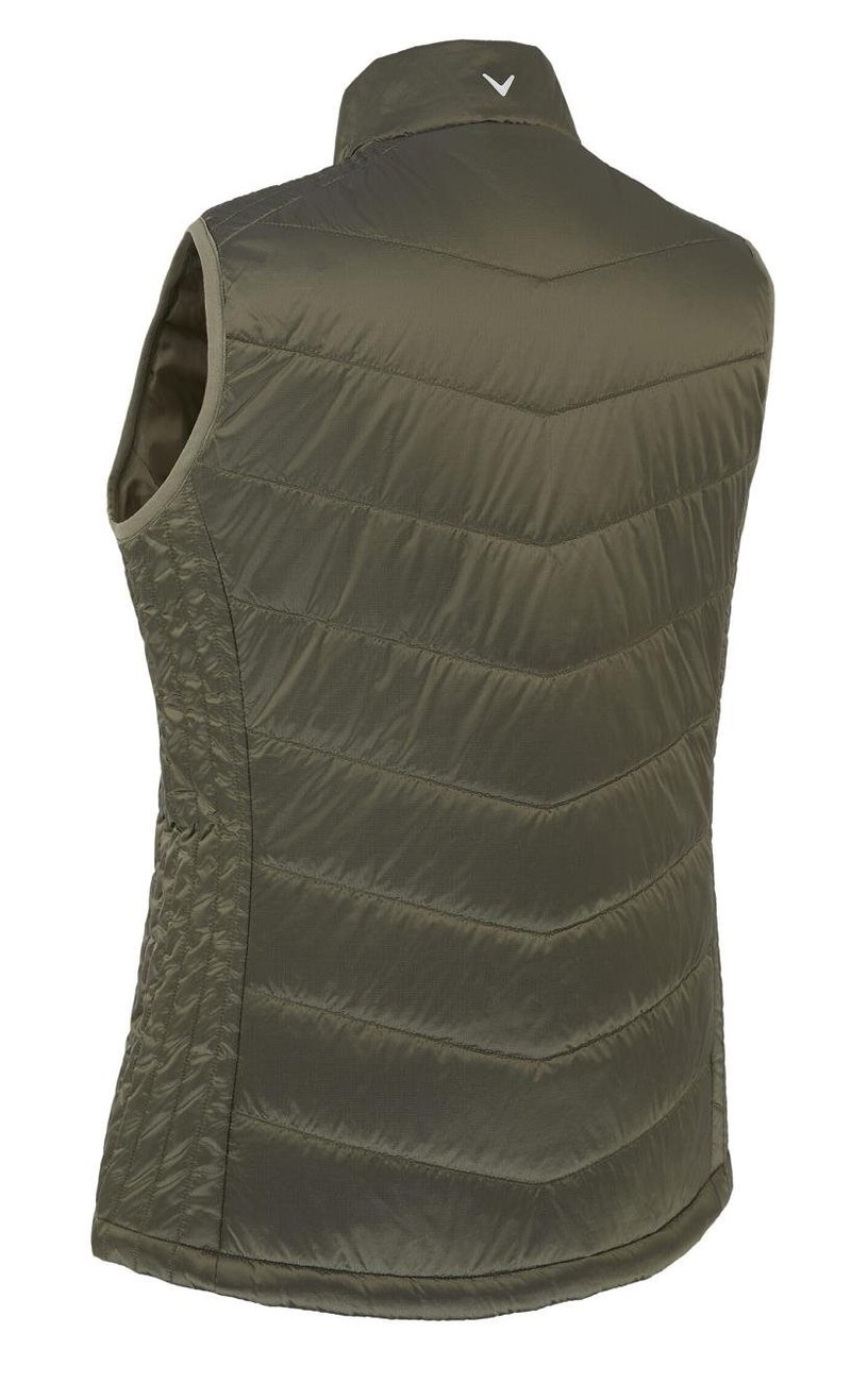 Callaway Primaloft Quilted dámská vesta, industrial green