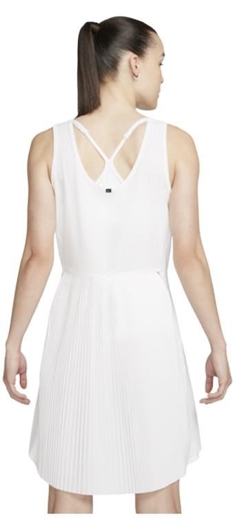 Nike Dri-Fit Ace golfové šaty, bílé