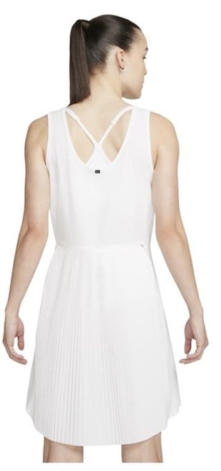 Nike Dri-Fit Ace golfové šaty, bílé