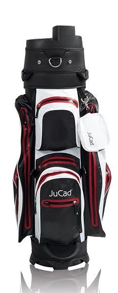 JuCad Manager Dry Cart bag, černo/bílo/červený