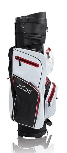 JuCad Manager Dry Cart bag, černo/bílo/červený
