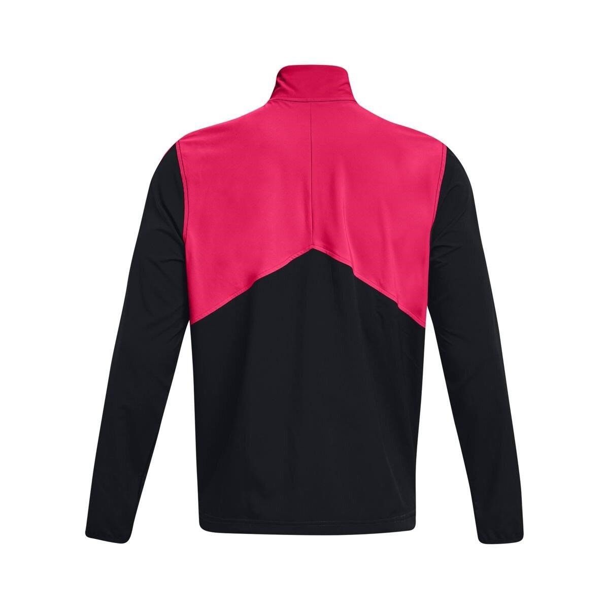 Under Armour Storm Windstrike 1/2 Zip pánská bunda, černo/šedo/růžová