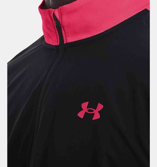 Under Armour Storm Windstrike 1/2 Zip pánská bunda, černo/šedo/růžová