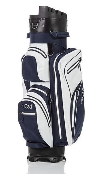 JuCad Manager Dry Cart bag, bílo/tmavě modrý
