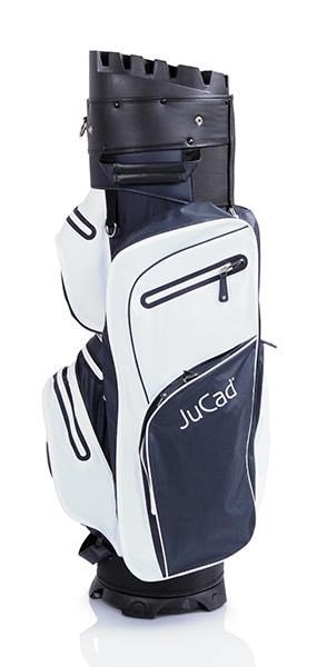JuCad Manager Dry Cart bag, bílo/tmavě modrý