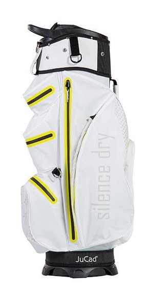 JuCad Silence Dry cart bag, bílo/žlutý