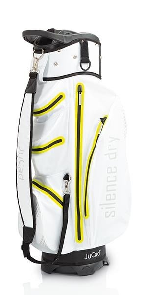 JuCad Silence Dry cart bag, bílo/žlutý