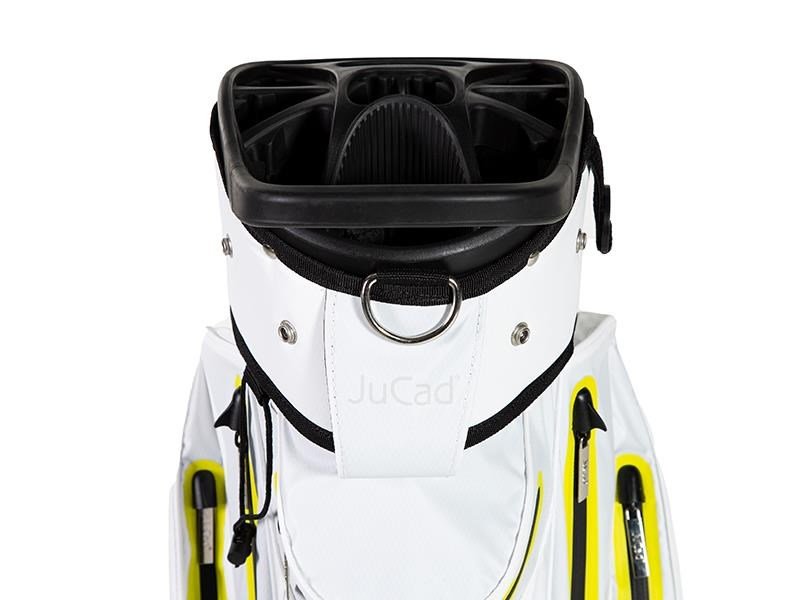 JuCad Silence Dry cart bag, bílo/žlutý
