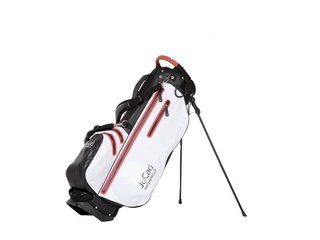 JuCad 2in1 Waterproof stand bag, černo/bílo/červený