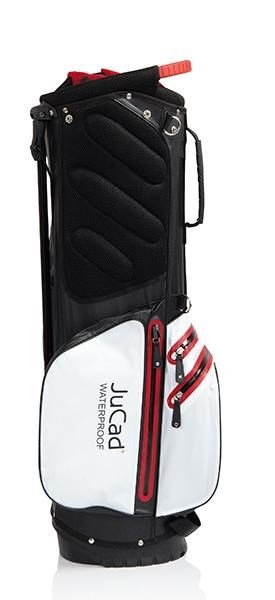 JuCad 2in1 Waterproof stand bag, černo/bílo/červený