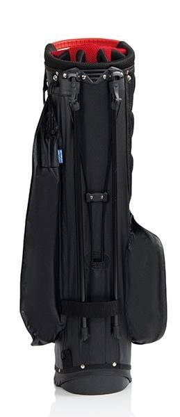 JuCad 2in1 Waterproof stand bag, černo/bílo/červený