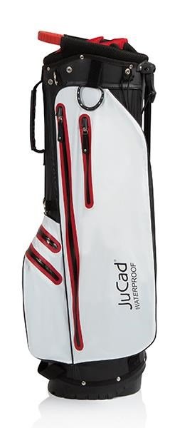 JuCad 2in1 Waterproof stand bag, černo/bílo/červený