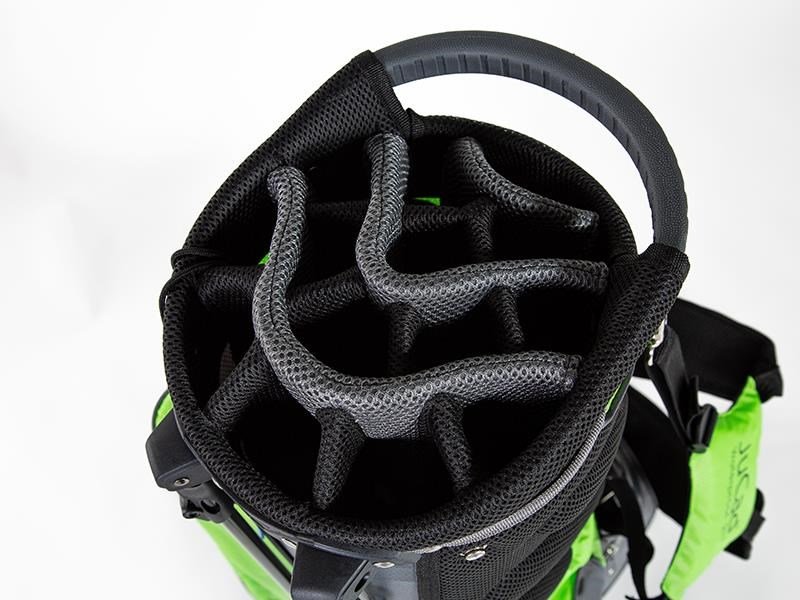 JuCad 2in1 Waterproof stand bag, černo/bílo/červený