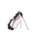 JuCad 2in1 Waterproof stand bag, černo/bílo/červený