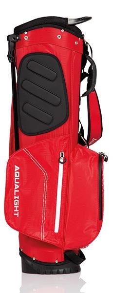 JuCad Aqualight Waterproof 2in1 stand bag, červený