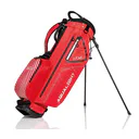 JuCad Aqualight Waterproof 2in1 stand bag, červený