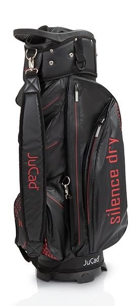 JuCad Silence Dry cart bag, černo/červený