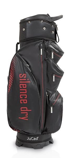 JuCad Silence Dry cart bag, černo/červený
