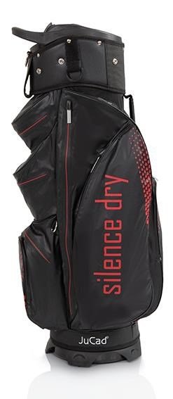 JuCad Silence Dry cart bag, černo/červený