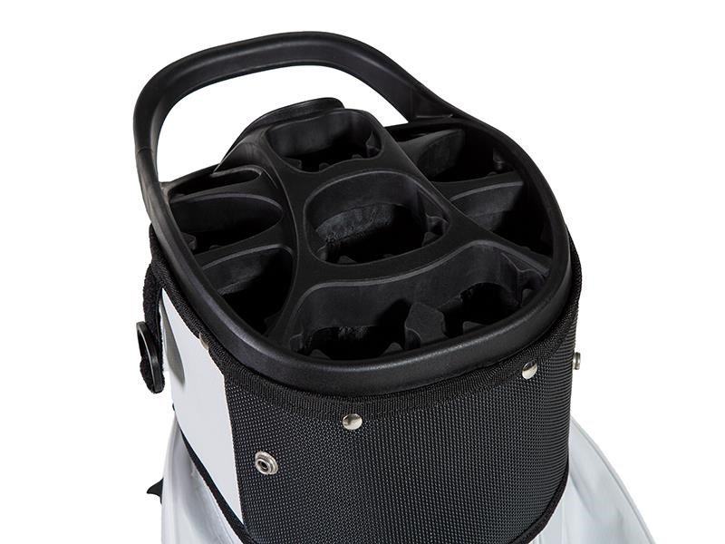 JuCad Silence Dry cart bag, černo/červený