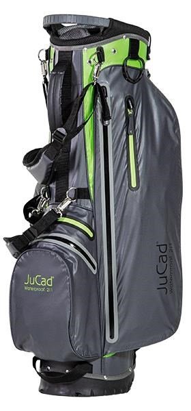 JuCad 2in1 Waterproof stand bag, šedo/zelený