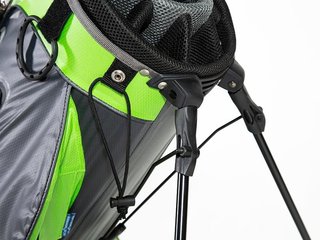 JuCad 2in1 Waterproof stand bag, šedo/zelený