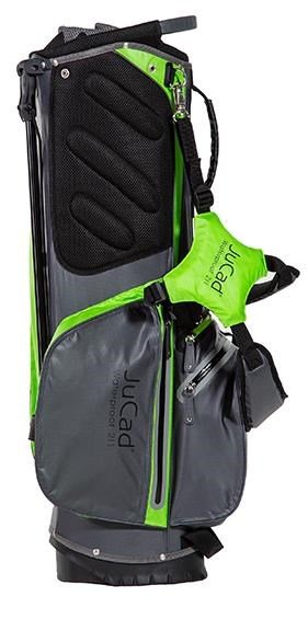 JuCad 2in1 Waterproof stand bag, šedo/zelený