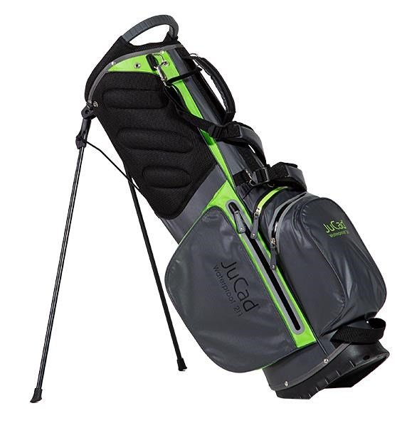 JuCad 2in1 Waterproof stand bag, šedo/zelený