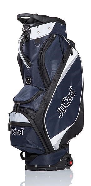 JuCad Bag To Roll cart bag na kolečkách, modro/bílý