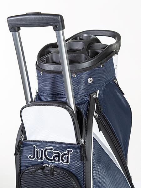 JuCad Bag To Roll cart bag na kolečkách, modro/bílý