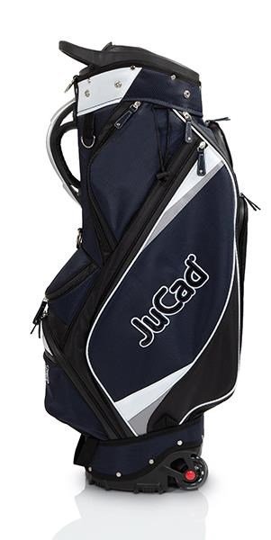 JuCad Bag To Roll cart bag na kolečkách, modro/bílý
