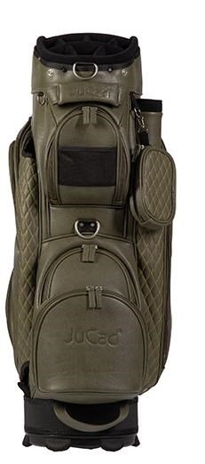 JuCad Style cart bag, tamvě zelený