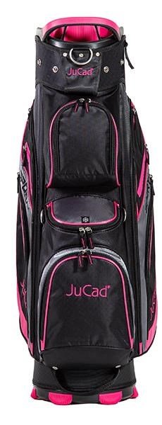JuCad Sporty cart bag, černo/růžový