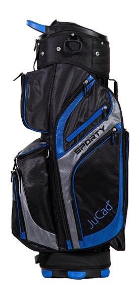 JuCad Sporty cart bag, černo/modrý
