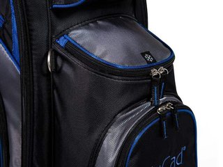 JuCad Sporty cart bag, černo/modrý