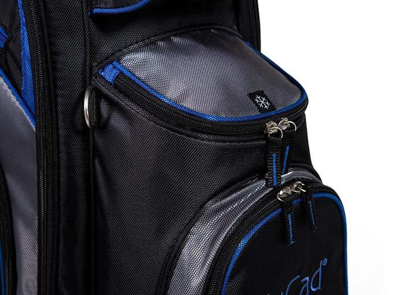 JuCad Sporty cart bag, černo/modrý