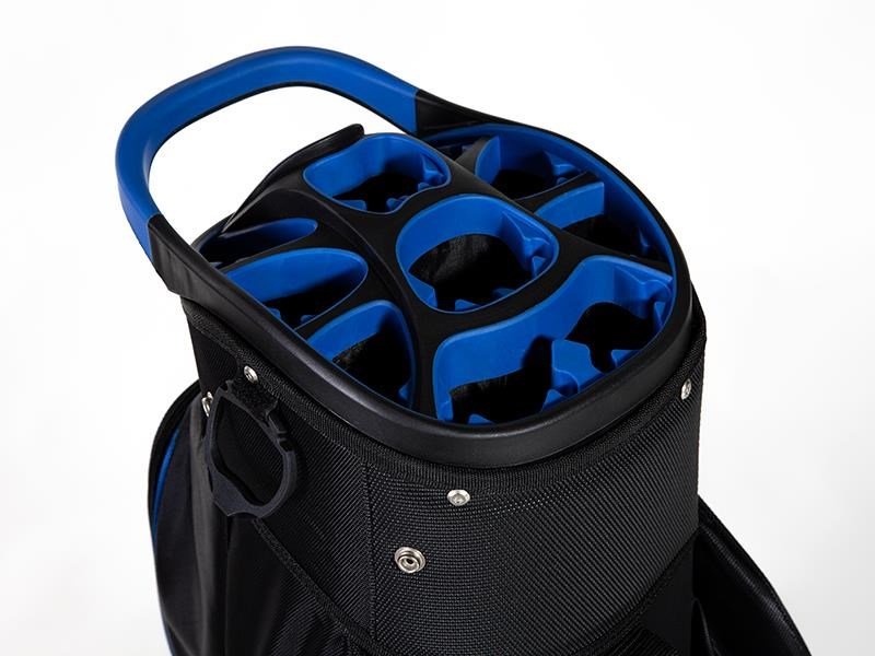JuCad Sporty cart bag, černo/modrý