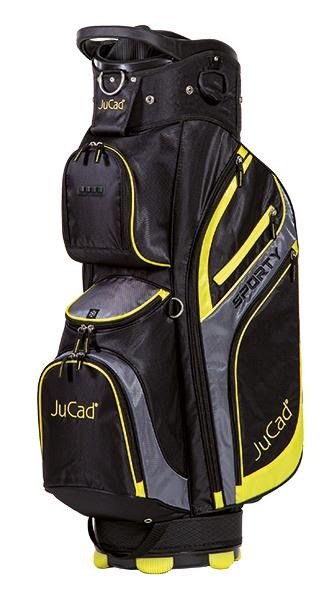 JuCad Sporty cart bag, černo/žlutý