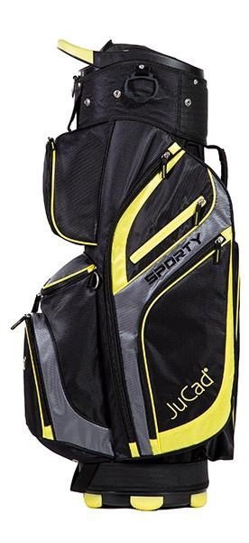 JuCad Sporty cart bag, černo/žlutý