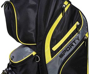 JuCad Sporty cart bag, černo/žlutý