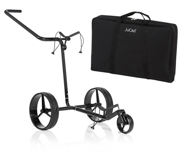 JuCad Carbon Shine 3-wheeled manuální vozík + taška