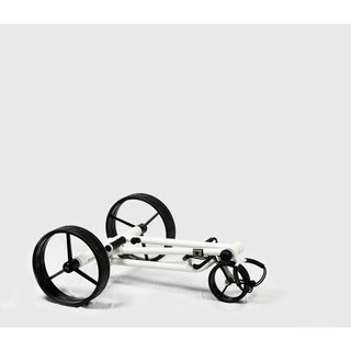 Davies Caddy Quick Fold elektrický vozík, bílo/stříbrný