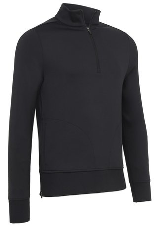 Callaway 1/4 Midweight Fleece Crossover dámská mikina, černá