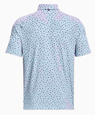Under Armour Iso-Chill Floral Dash pánské polo, oxford blue