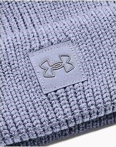 Under Armour Halftime Ribbed Pom dámská zimní čepice, aurora purple