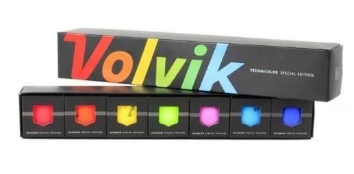 Volvik RAINBOW golfové míčky, 7ks