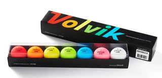 Volvik RAINBOW golfové míčky, multi