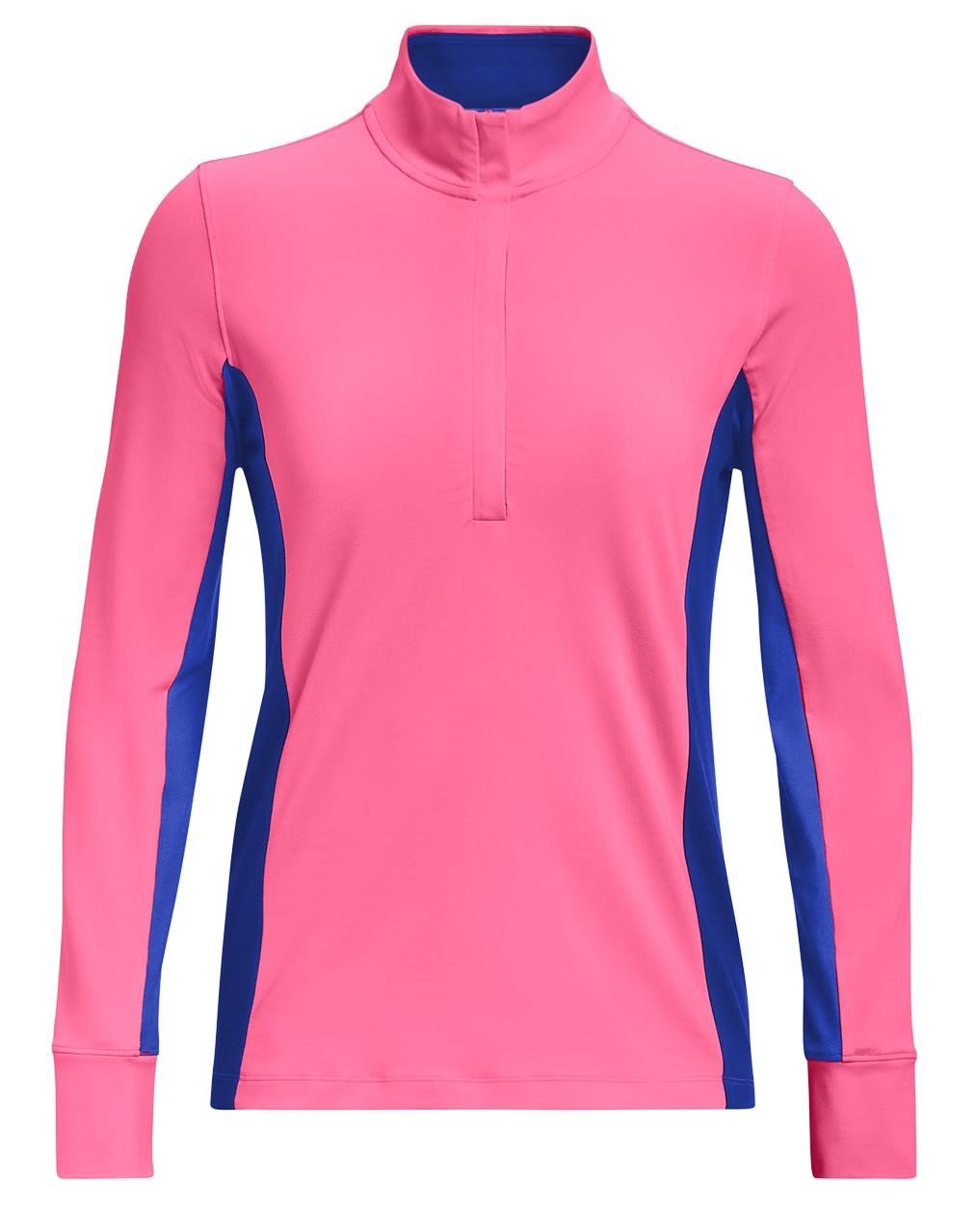 Under Armour Storm Midlayer 1/2 Zip dámská mikina, růžová