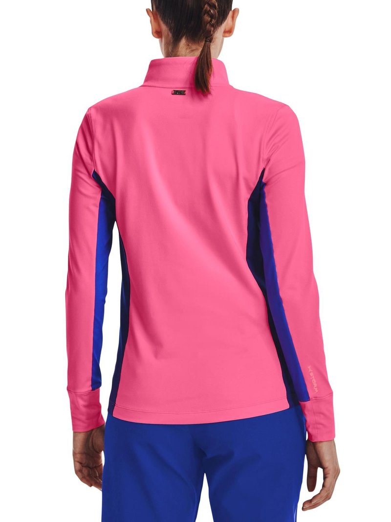 Under Armour Storm Midlayer 1/2 Zip dámská mikina, růžová